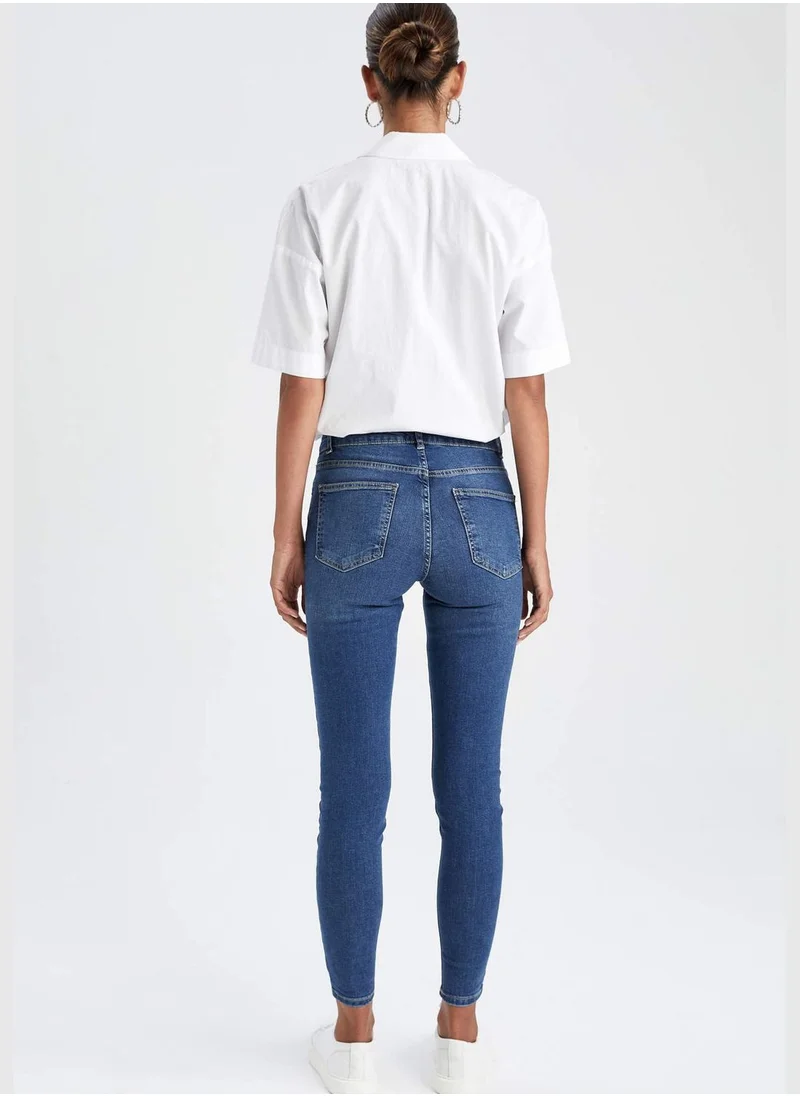 DeFacto Woman Skinny Fit Denim Trousers