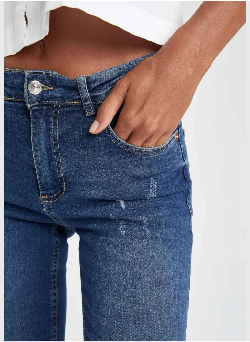 DeFacto Woman Skinny Fit Denim Trousers