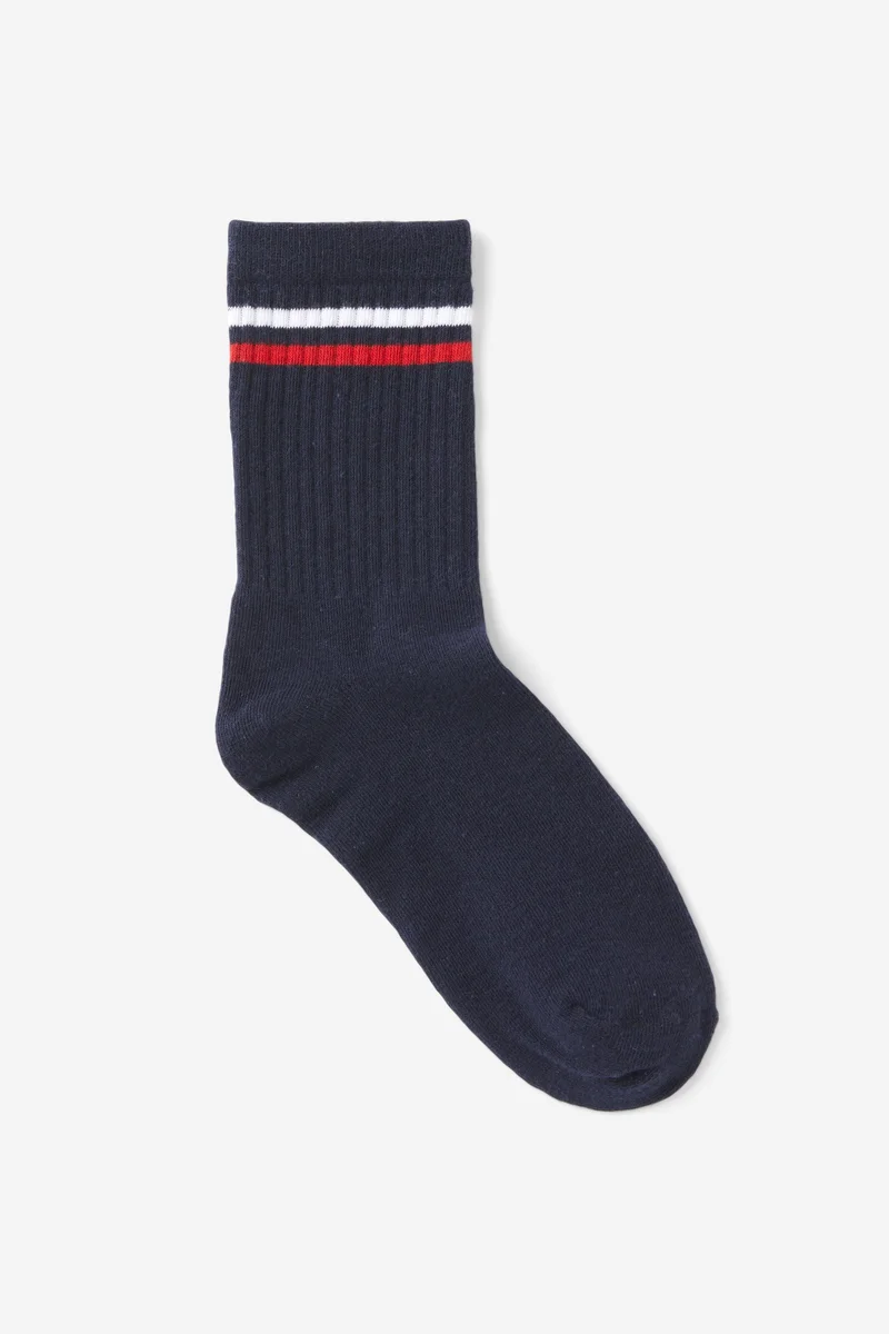 RETRO SPORTY CREW SOCK