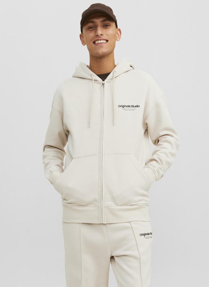 JACK & JONES Sweat Zip Hoodie - Image 1