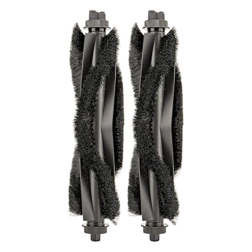 BRUVISH (2 Pack) L60 L50 Replacement Roller Brushes Compatible With eufy L60, L60 Hybrid, L60 SES, L50 SES, L50 Series Robot Vacuum, Main Brush Accessories Kit, Multi-Surface Brush - Image 1