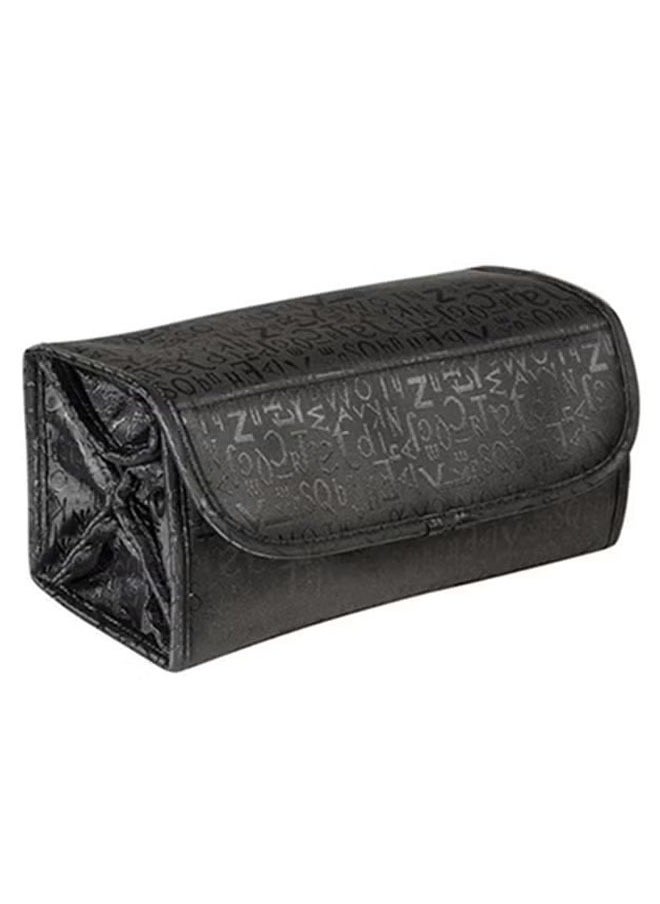 Roll N Go Large Cosmetic Bag, Classified And Stored, Large Capacity For Expansion, Black  - Image 2