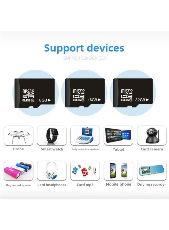 High-speed Tf Card 128g Mobile Phone Memory Card 64G Driving Recorder 32GB Monitoring 16gb Camera Memory Card 8GB-Color:Black-Capacity:32GB-U3 Premium Edition  - Image 4