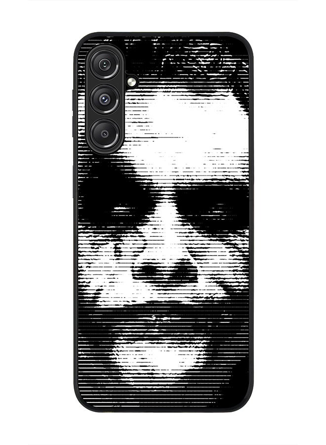 Stylizedd Rugged Black Edge case for Samsung Galaxy M34 5G, Custom Slim fit Flexible Anti Drop Thin Phone Case Cover - Joker - Image 1