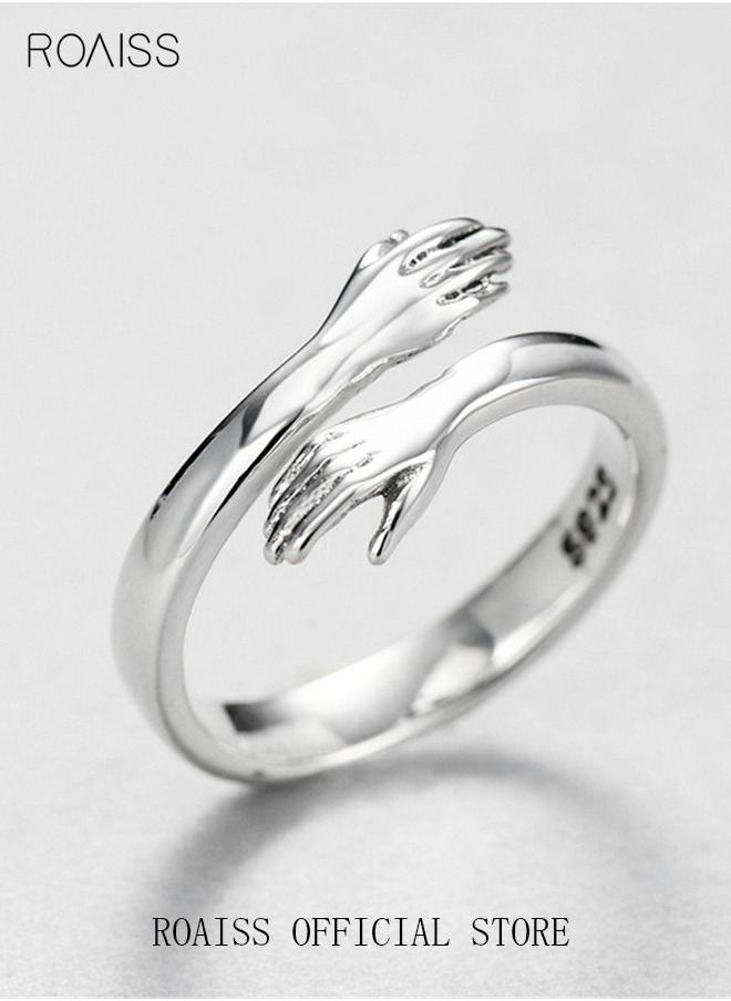roaiss - Finger Ring Hug Shape Adjustable Size for Men - Image 1