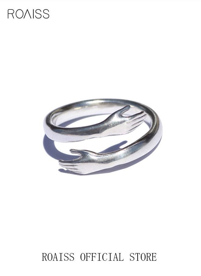 roaiss - Finger Ring Hug Shape Adjustable Size for Men - Image 1