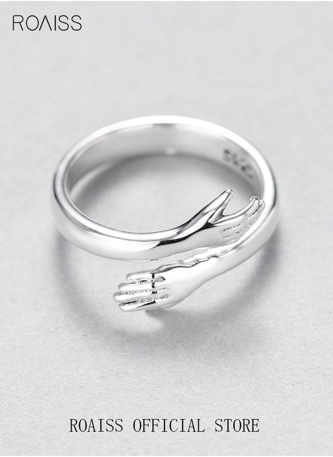 roaiss - Finger Ring Hug Shape Adjustable Size for Men - Image 1