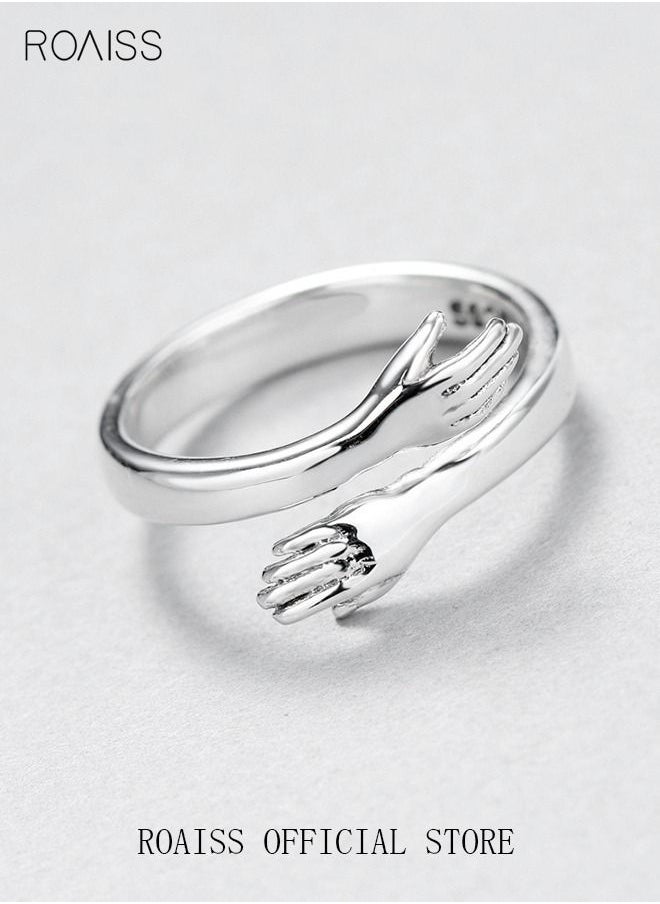roaiss - Finger Ring Hug Shape Adjustable Size for Men - Image 1