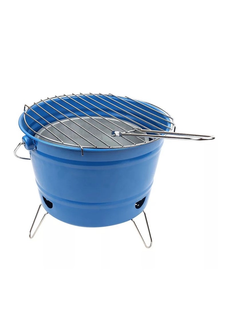 Albawadi Portable Camping BBQ Fire Pit Charcoal Round Stove  - Image 1