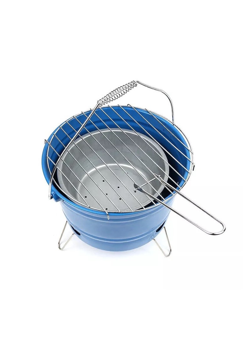 Albawadi Portable Camping BBQ Fire Pit Charcoal Round Stove  - Image 3