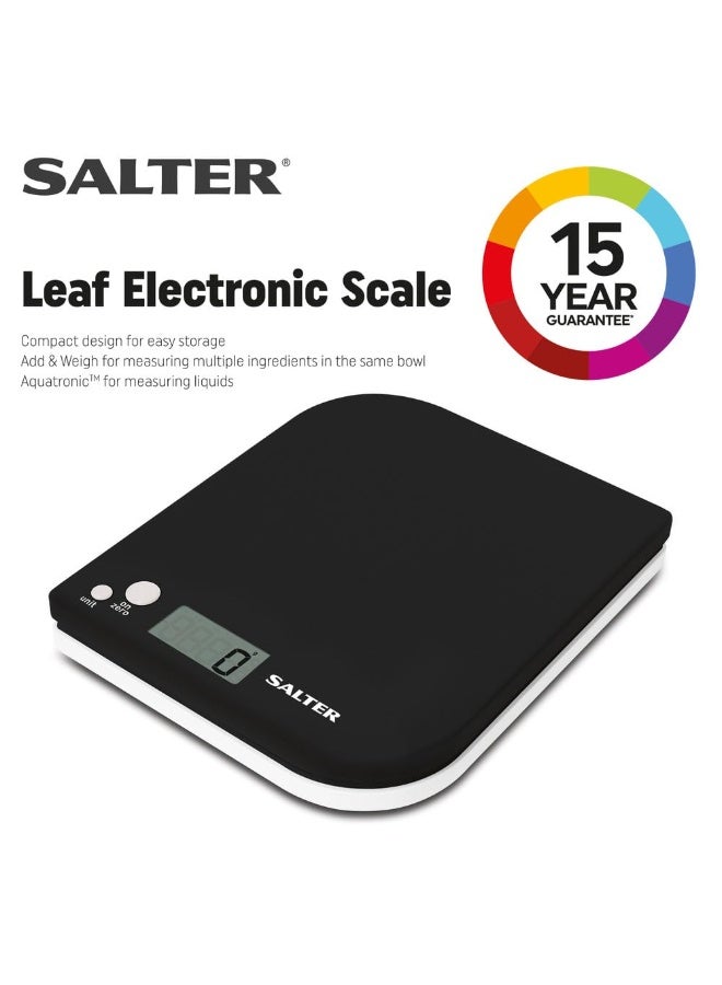 سالتر ميزان مطبخ رقمي من سالتر حتى 5 كجم - أسود - Image 2