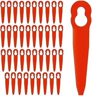 Odashen Odashen 40pcs Replacement Plastic Blades Accessories for STIHL Polycut 2-2 FSA 45 Lawnmower Trimmer Grass Cutter  - Image 1