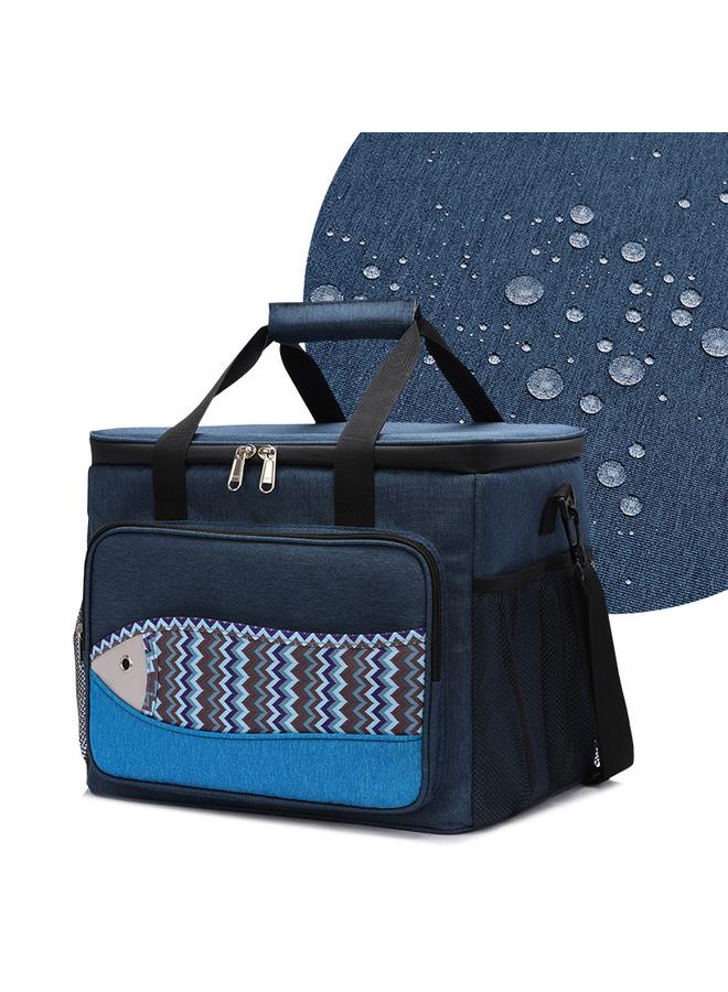 Bluejw 202 New Fish Pattern Small Ice Bag Lunch Box Bag EVA Insulation Waterproof Portable Lunch Bag Outdoor Multifunctional Picnic Bag - Image 5