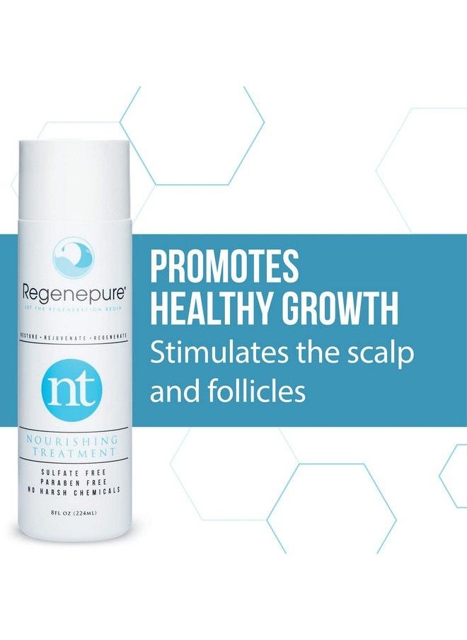 Regenepure Nt Shampoo Nourishing Treatment Supports A Healthy Scalp And Hair Growth 8 Oz  - Image 4