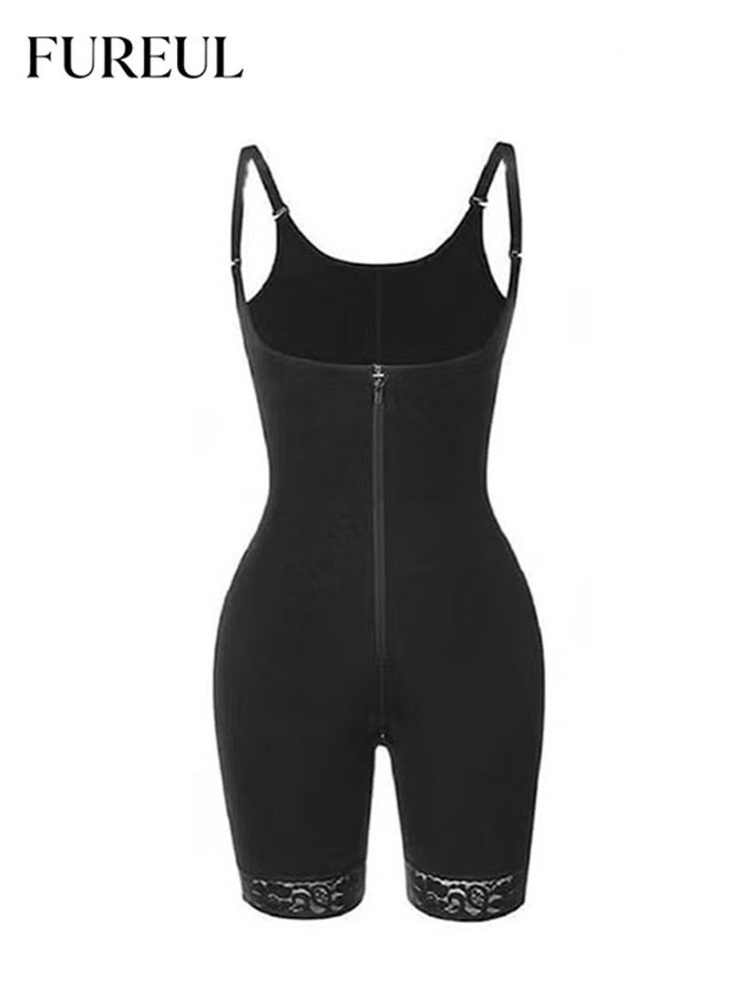 فوريول مشدّات نسائية يومية لرفع الجسم بالكامل، مشدّات خصر، ملابس داخلية لتشكيل الجسم مع سحاب - Image 1