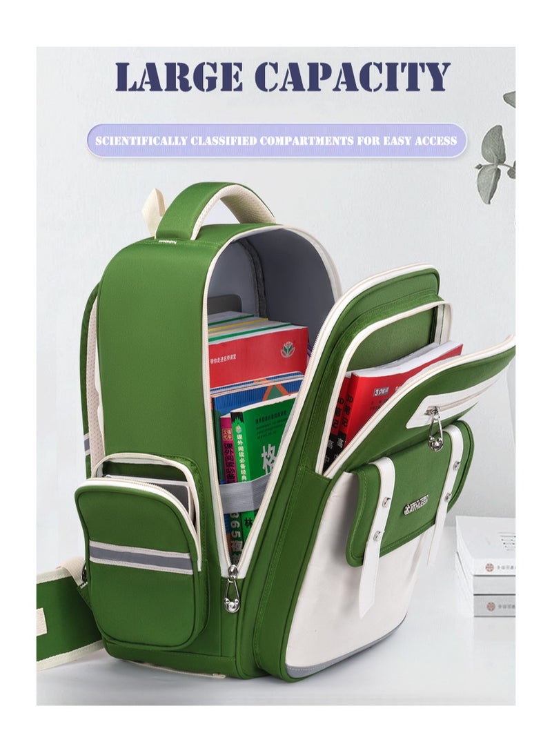 Sky View Kids Backpack for Teen Girls Boys, Lightweight Small School Bookbag Fits for School and Travel - Image 1