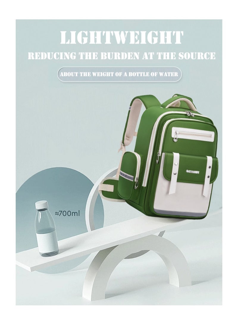 Sky View Kids Backpack for Teen Girls Boys, Lightweight Small School Bookbag Fits for School and Travel - Image 3