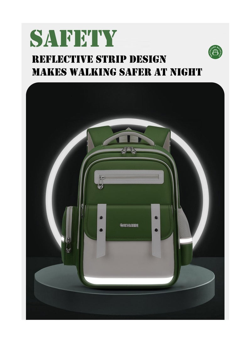 Sky View Kids Backpack for Teen Girls Boys, Lightweight Small School Bookbag Fits for School and Travel - Image 4