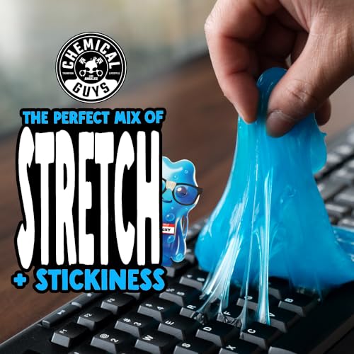 Chemical Guys Sticky Icky Car Cleaning Gel, Green Apple Scent - Detailing Gel for Vents, Keyboards, and More, 100g, 4 Pack - Image 4