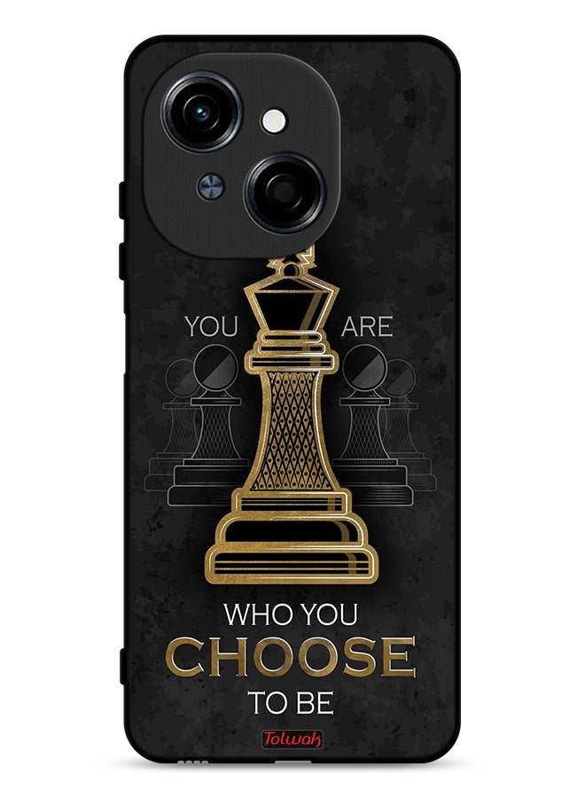 Tolwak Tecno Spark Go 1S 4G Protective Case Cover You Are Who You Choose To Be - Image 1