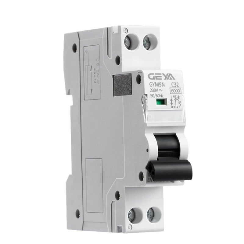 Miniature Circuit Breaker 16A C Curve 220V AC 6KA MCB 1P N - Image 1
