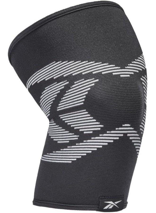 ريبوك دعامة الركبة ريبوك – مقاس L، دعامة ضغط لدعم الركبة وحمايتها أثناء الرياضة - Image 1