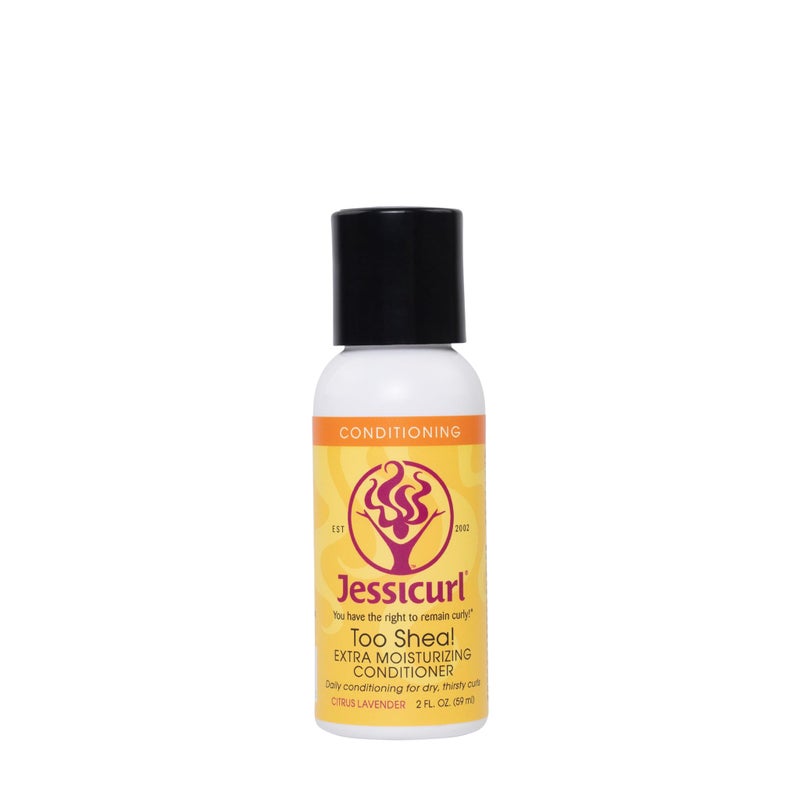 Jessicurl, Too Shea! Extra Moisturizing Conditioner for Curly Hair, Citrus Lavender, 2 Fl oz. Leave in Conditioner for Dry Hair, Anti Frizz Hair Products - Image 1