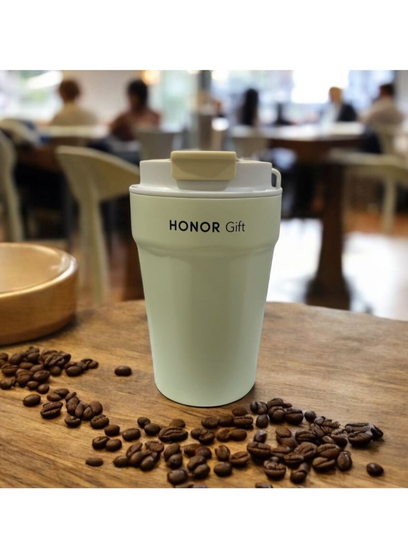 Honor Travel Coffee Mug Stainless Steel Vacuum Ice and Hot Drinks Insulated Tumbler for Home Office Outdoor Works  - Image 1