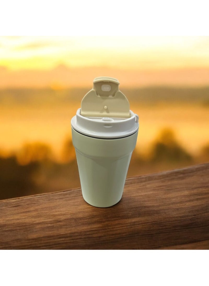 Honor Travel Coffee Mug Stainless Steel Vacuum Ice and Hot Drinks Insulated Tumbler for Home Office Outdoor Works  - Image 2