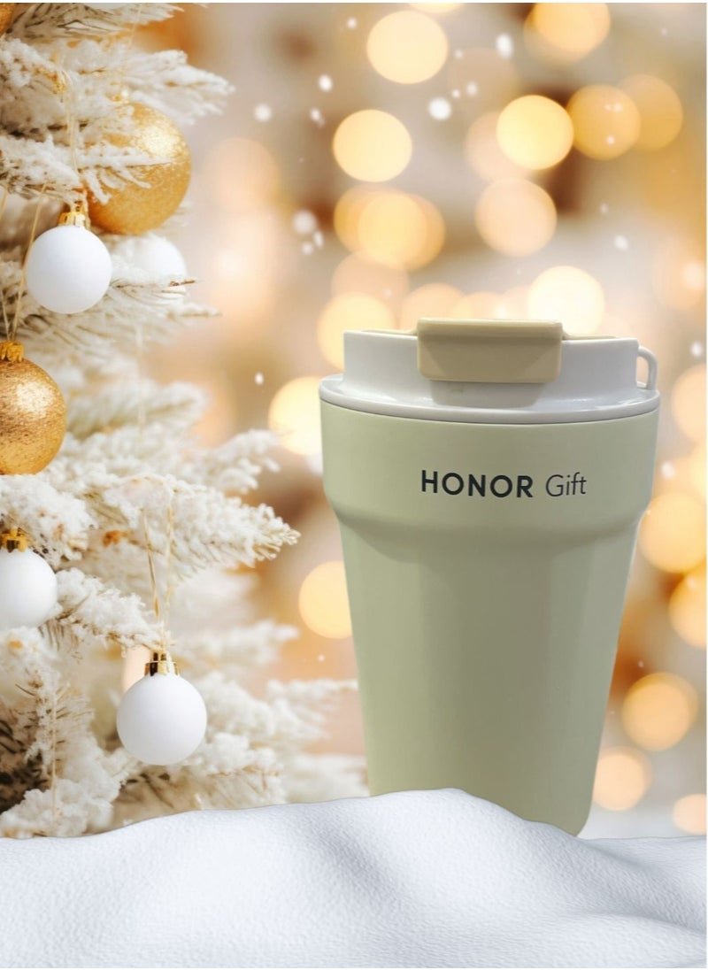 Honor Travel Coffee Mug Stainless Steel Vacuum Ice and Hot Drinks Insulated Tumbler for Home Office Outdoor Works  - Image 3