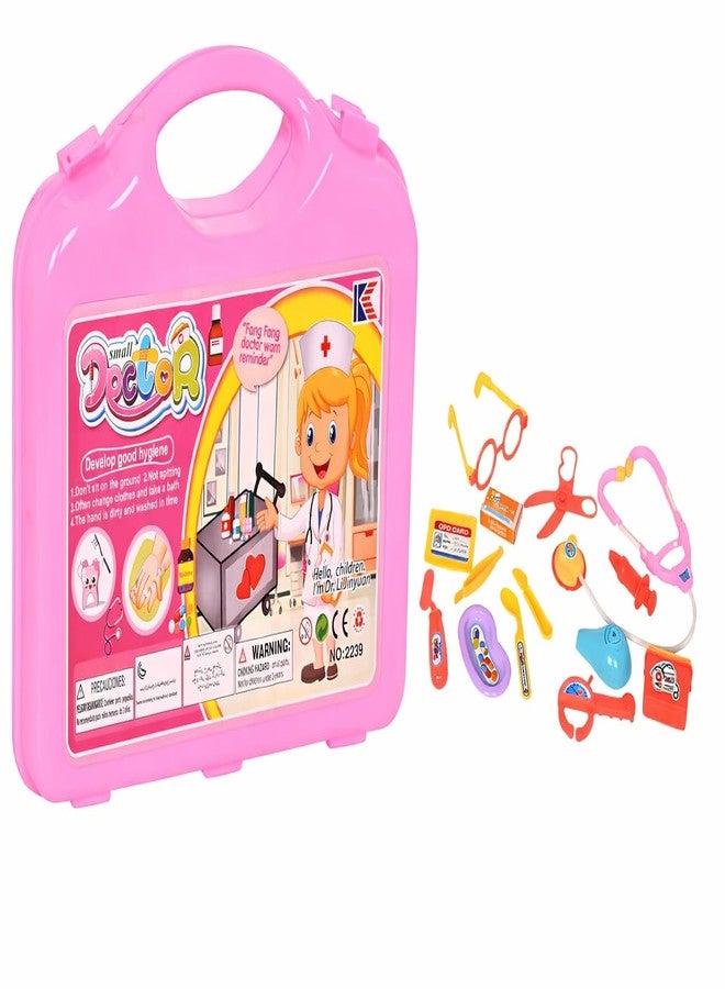 DISILA TRADERS Adorable Doctor Set Play kit for Kids | Foldable Mini Doctor Suitcase Toys for Kids (Random Colors and Design) - Image 1