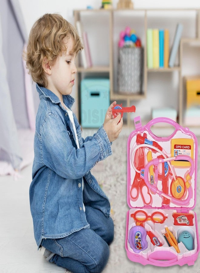 DISILA TRADERS Adorable Doctor Set Play kit for Kids | Foldable Mini Doctor Suitcase Toys for Kids (Random Colors and Design) - Image 3