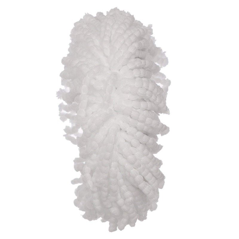 Inditradition 360 Degree Rotating Microfiber Mop Refill, Compatible with All Brand Mops | (Pack of 4) - White - Image 4
