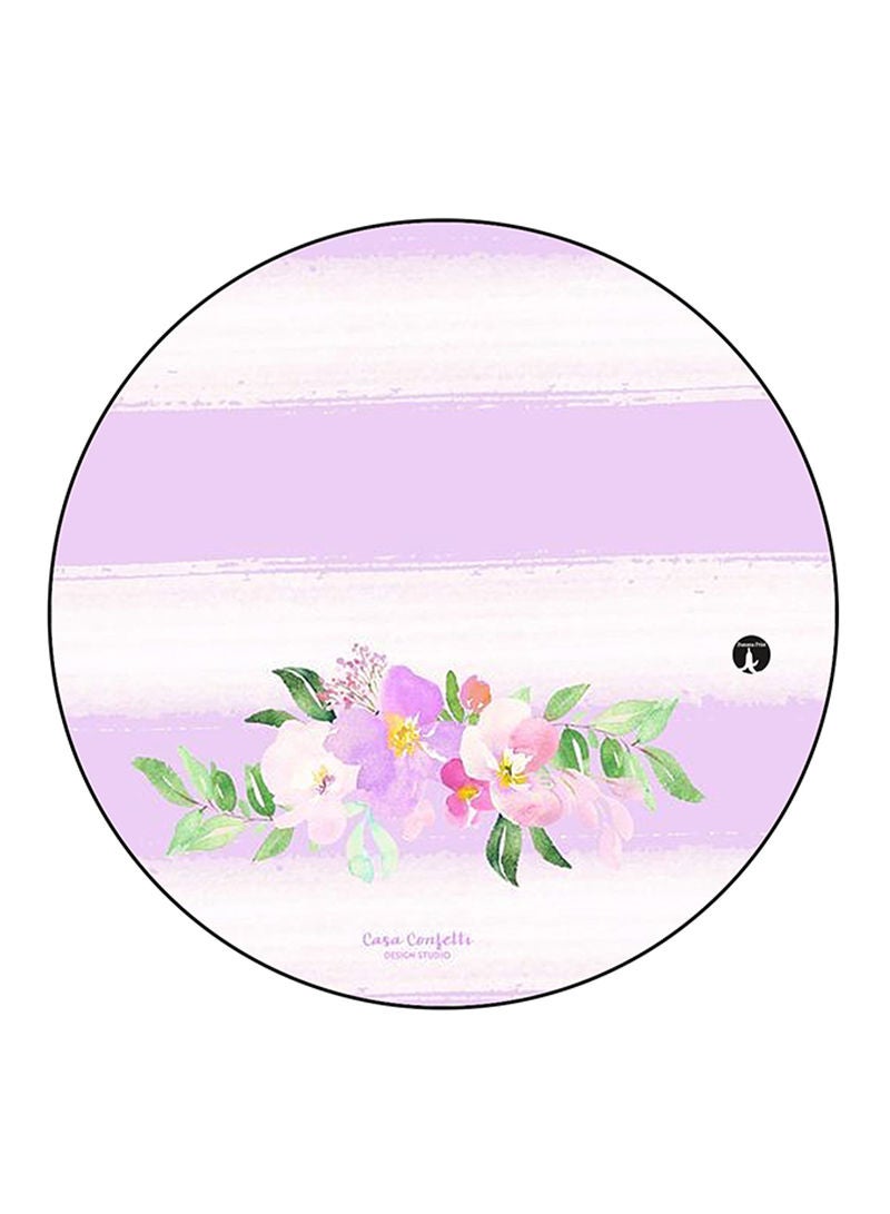 RKN Flowers Printed Mouse Pad  Multicolour