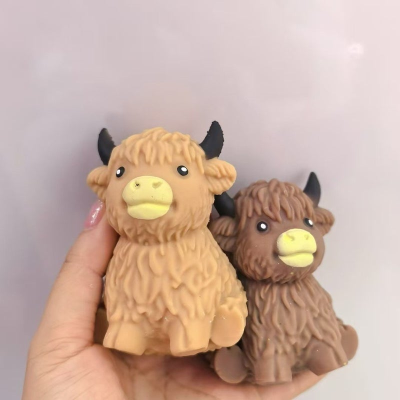 Stress Relief Cow Squishy Toy
