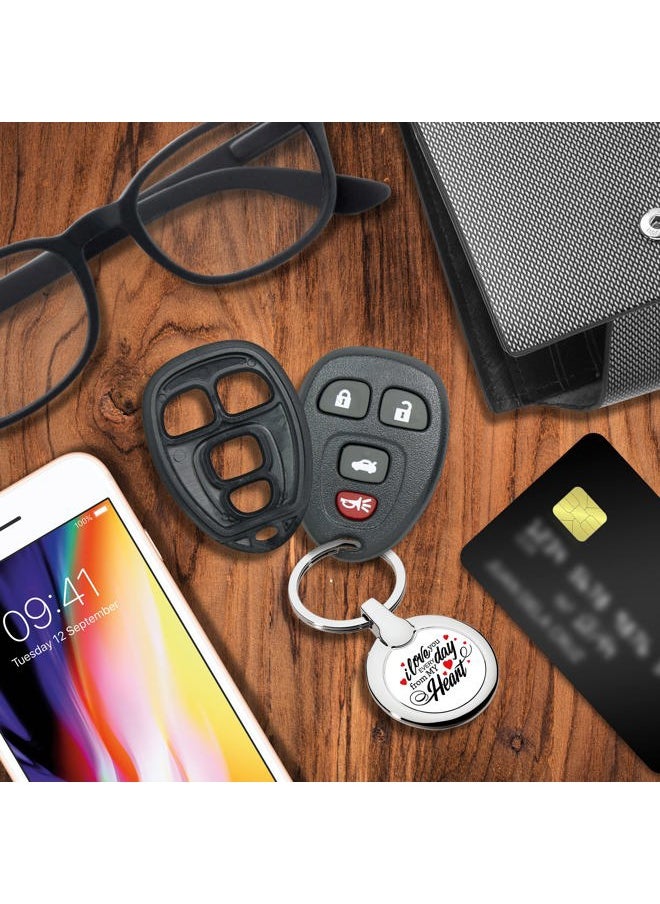 Replacement for New Shell Case and 4 Button Pad for Remote Key Fob with FCC OUC60270 - Shell ONLY