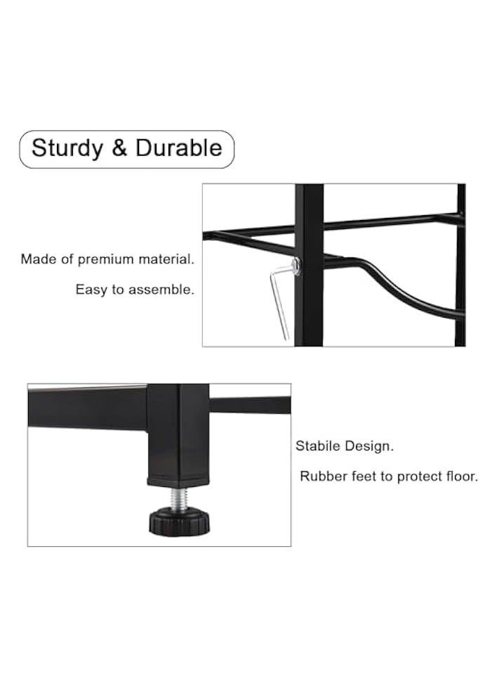 Green Tiger 3 Tier Water Bottle Storage Stand for Home, Office, Kitchen Storage Organiser 5 Gallons Shelf Bottle Stand Easy to Assemble (3T-White) - Image 2