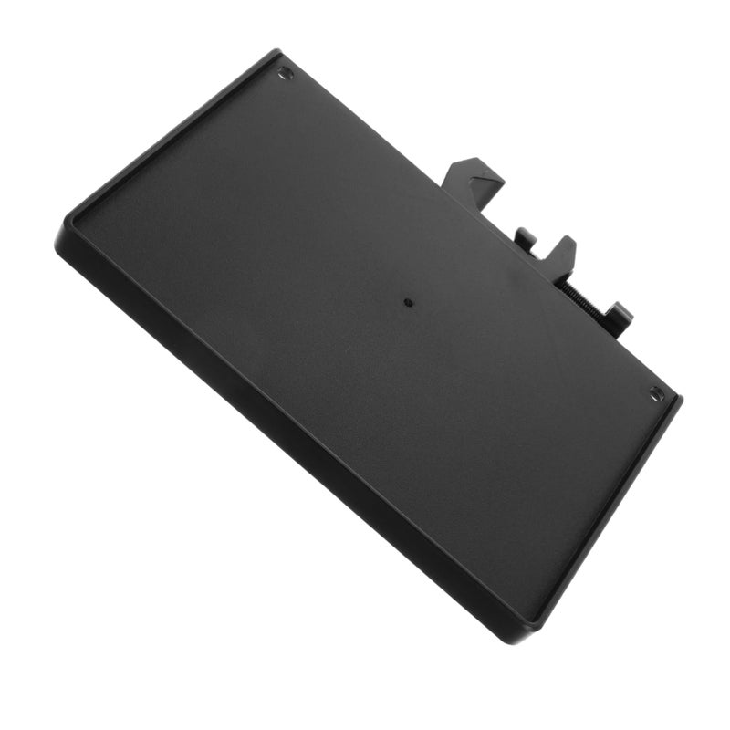 Black Plastic Microphone Stand Tray with Sound Card Slot for Recording Studio Accessories - Image 2