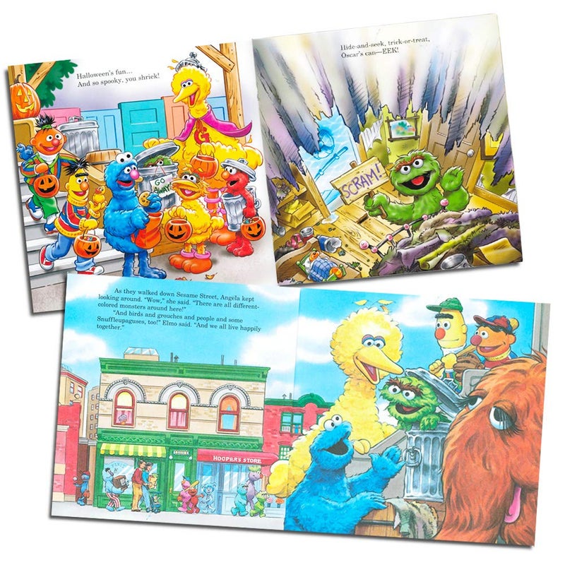 Crenstone Sesame Street Board Books Ultimate Bundle Set for Kids, Toddlers - Pack of 12 Sesame Street Early Reader Board Books | Early Learning Books for Babies - Image 2