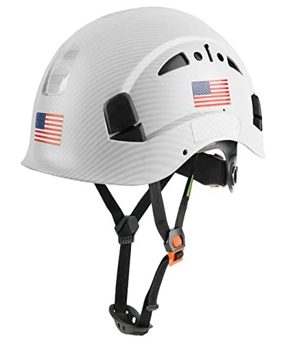 GREEN DEVIL Safety Helmet Hard Hat Adjustable Lightweight Vented ABS Work Helmet 6Point Suspension ANSI Z891 Approved Ideal for Industrial Construction - Image 1