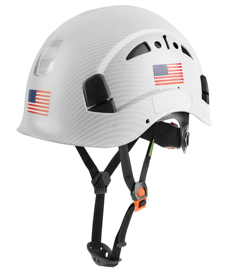 GREEN DEVIL Safety Helmet Hard Hat Adjustable Lightweight Vented ABS Work Helmet 6Point Suspension ANSI Z891 Approved Ideal for Industrial Construction - Image 2