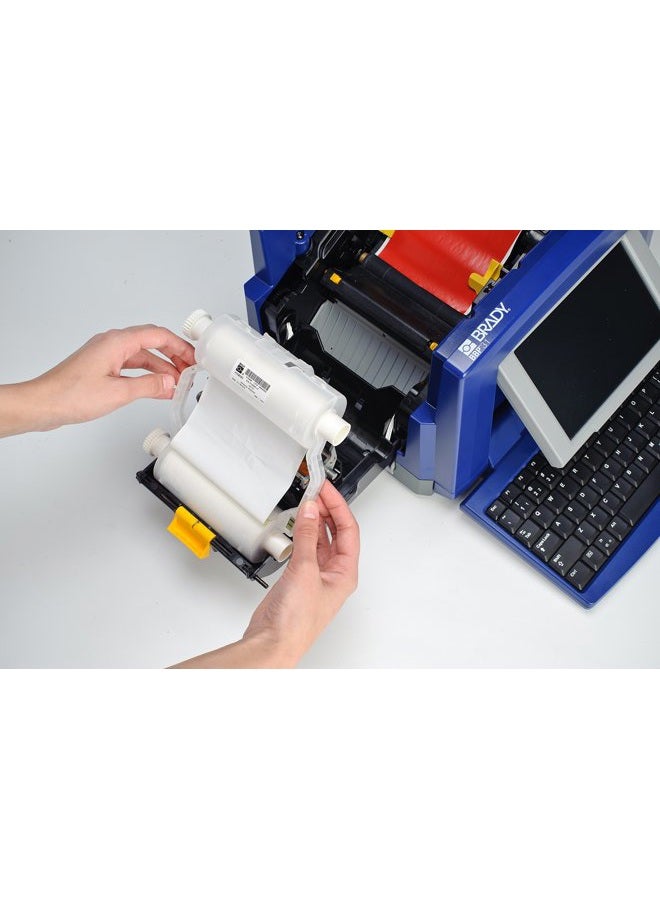 Brady B30 Series R6000 Printer -Ribbon - Black - 200' Length, 4.33" Width (118093) - Image 2