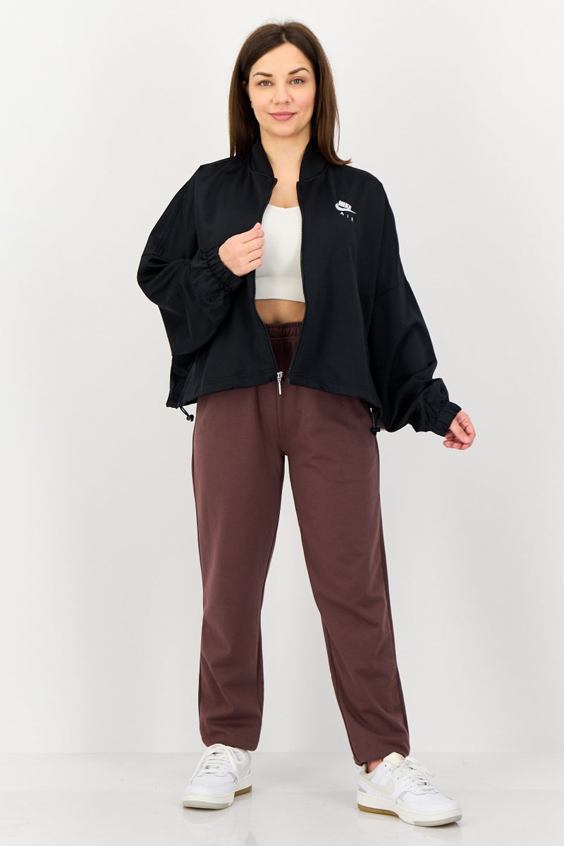 Nike Women Sportswear Fit Long Sleeve Outdoor Jacket, Black - Image 3