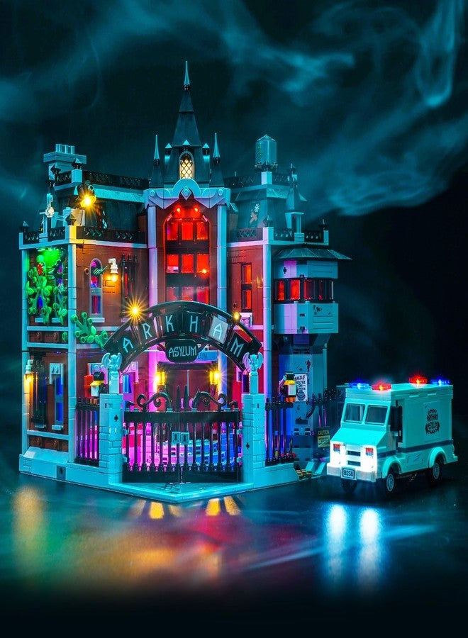BrickBling LED Light Compatible with Lego Arkham Asylum, Compatible with Lego 76300-Not Come with Model (Classic Version Light) - Image 1