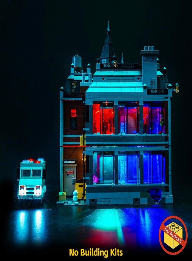 BrickBling LED Light Compatible with Lego Arkham Asylum, Compatible with Lego 76300-Not Come with Model (Classic Version Light) - Image 2