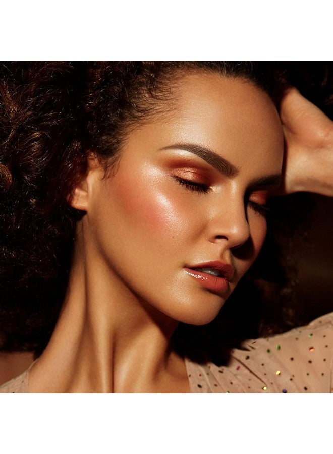 FIRSTZON Perfect 24Hr Blush And Highlighter Palette- 4-Color Metallic Shimmer Shadow Powder, Illuminator Makeup Set For Shading, Highlighting & Defining The Face (Shade B) - Image 5