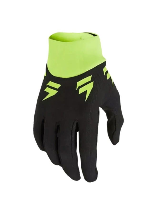 MX Youth White Label Dirt Bike MX Motocross Offroad & ATV Gloves, Trac Flo Yellow, YS