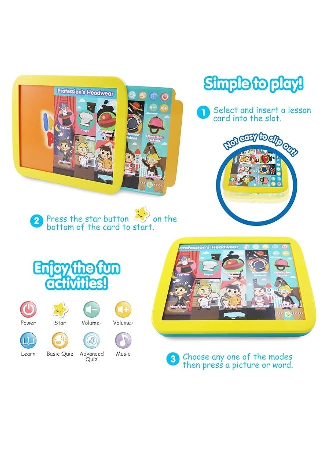 BEST LEARNING INNO PAD Smart Fun Lessons - Educational Tablet Toy to Learn Alphabet, Numbers, Colors, Shapes, Animals, Transportation for Toddlers Ages 2 to 5 Years Old | Boy or Girl Birthday Gift - Image 2