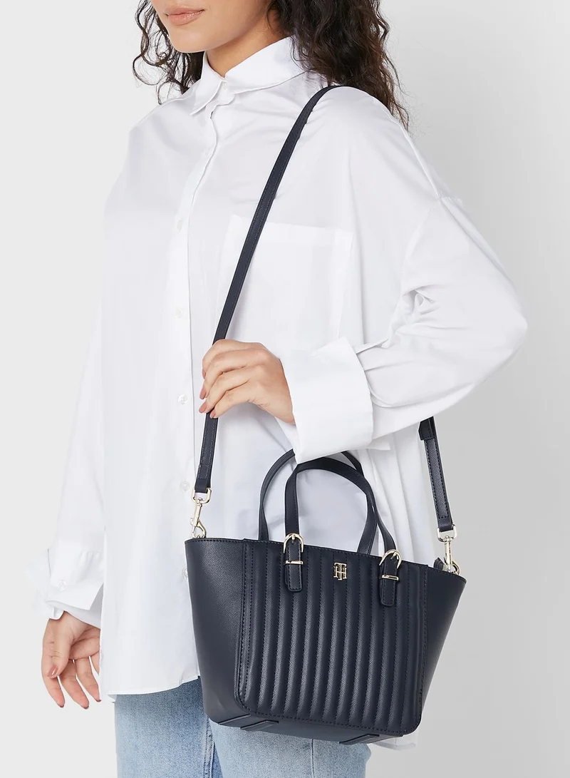 TOMMY HILFIGER Timeless Small Quilted Tote