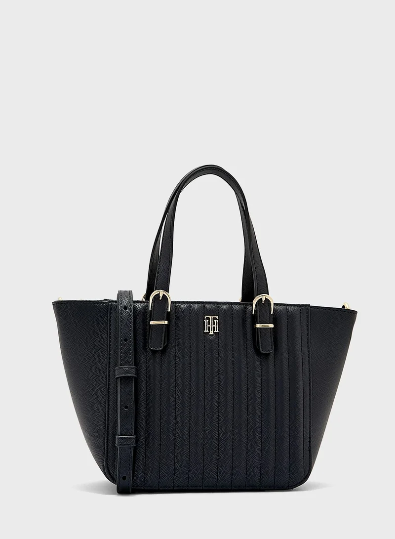 TOMMY HILFIGER Timeless Small Quilted Tote
